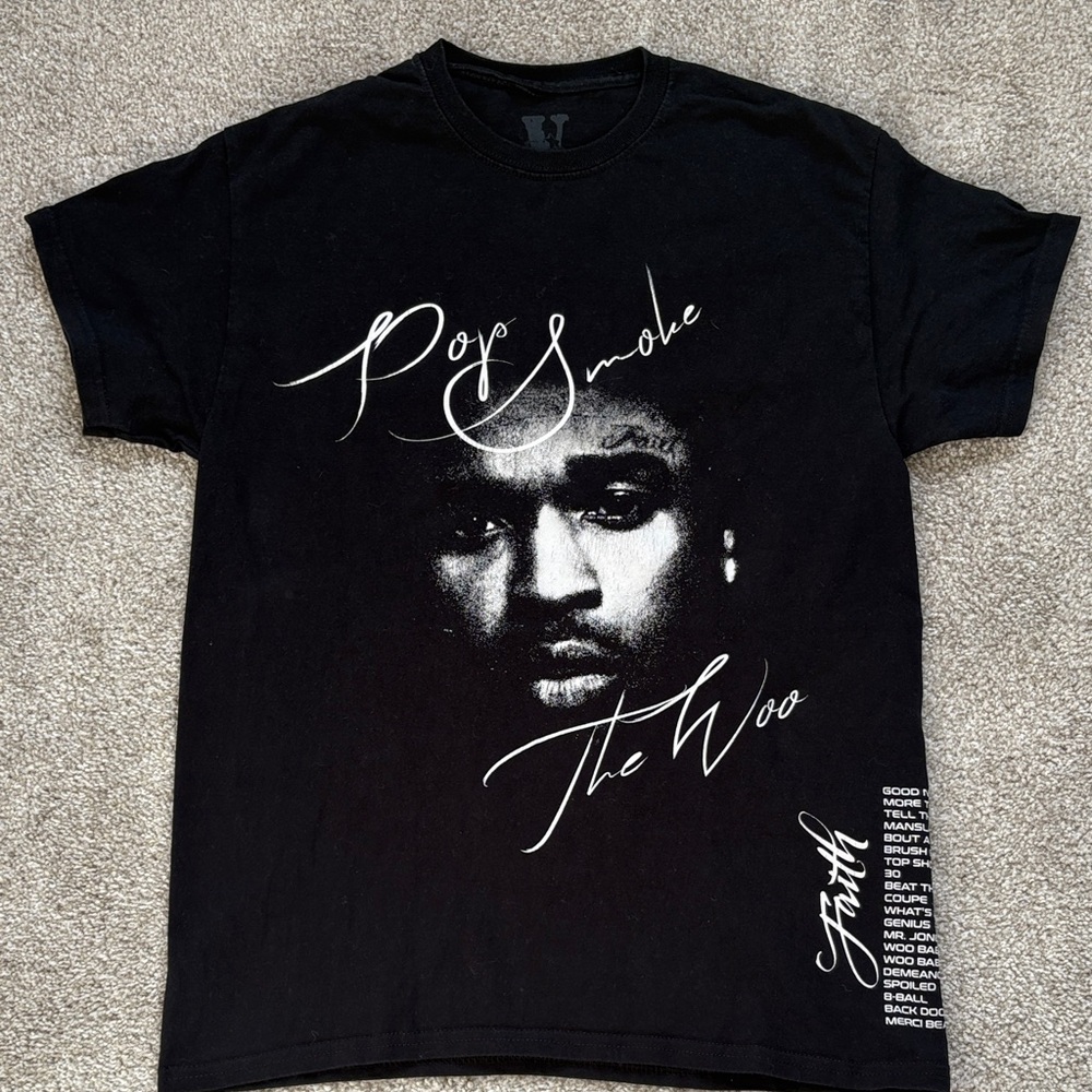 VLONE pop smoke t shirt